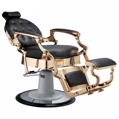 China Modern gold shampoo chair shampoo bowl shampoo chair backwash unit shampoo chair and chair hair salon furniture for sale