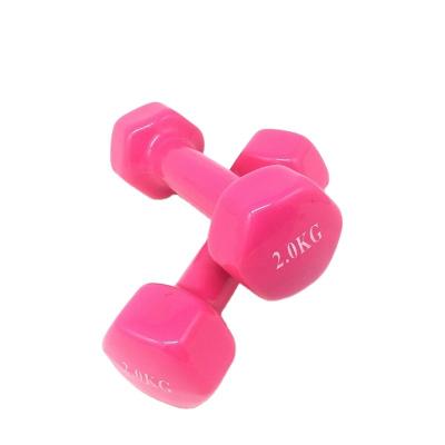 China High Quality Rubber Covered Weight Lifting Adjustable Dumbbell Multifunctional Dumbbell Fitness Equipment for sale