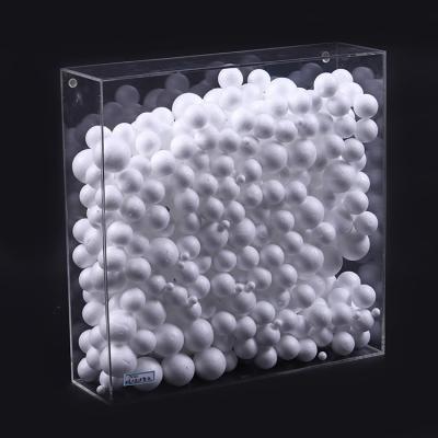 China 100% pure acrylic cheap prop stage wholesale box clear t-shirt tank top frame display case acrylic for prop stage for sale