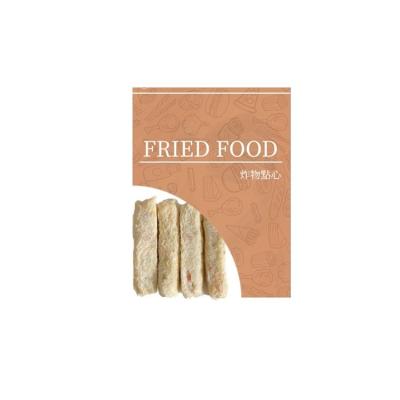 China FROZEN Hot Selling Delicacies and Snacks Not Fried Seafood Rolls Shrimp Rolls for sale