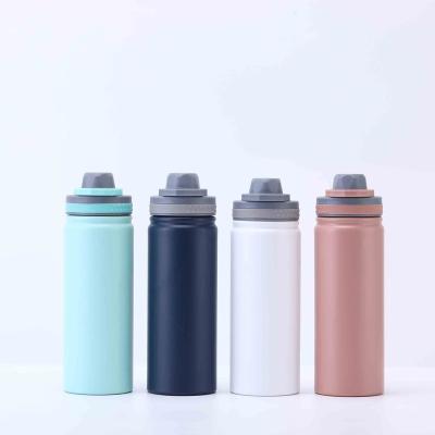 China Manufacture PORTABLE Double-Wall Flasks Sports Water Bottle Stainless Steel Thermal Vacuum Flask for sale