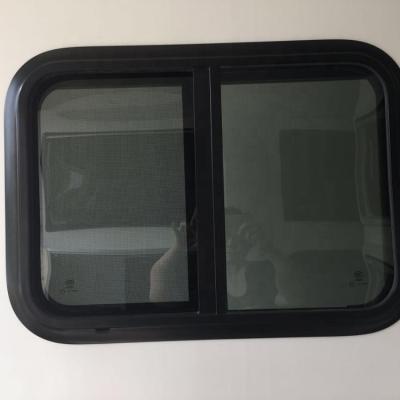 China Decorated and designed for caravan & High Quality RV Application Aluminum Alloy Frame Caravan/RV/Motorhome Sliding Side Window for sale