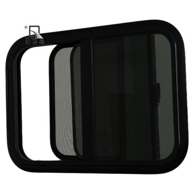 China Decorated and designed for caravan & Heated Rv Application Car Trailer Push Window for sale