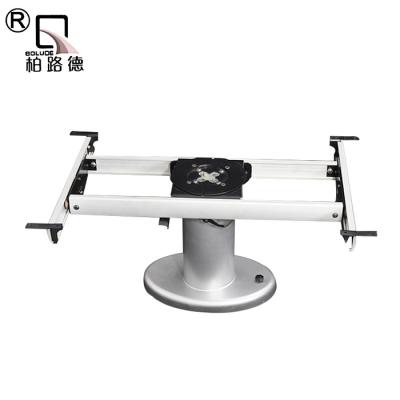 China Table can move around RV table aluminum material fixed base for sale