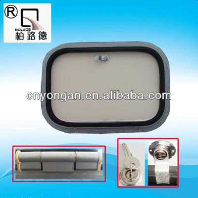 China Designed for Caravan & RV decoration. RV Aluminum Alloy Profile Storage Door for sale