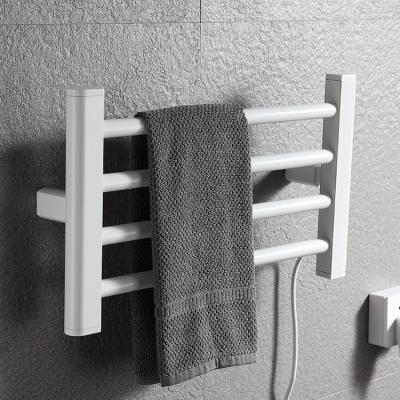 China KAIIY Wall Mounted Towel Warmer Plug-in Electric Heated Towel Warmer Bathroom Towel Drying Racks for sale