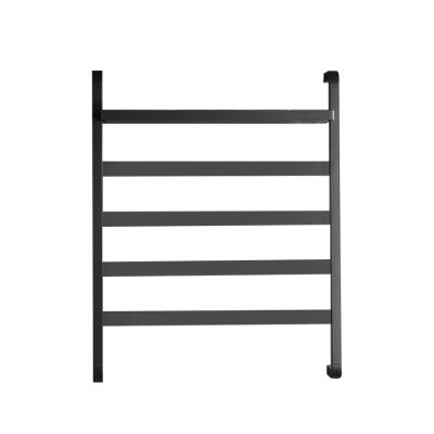 China KAIIY 304 Stainless Steel Electric Heater Smart Electrothermal Wall Mounted Towel Rail Towel Rack Warmer Racks With Shelf for sale