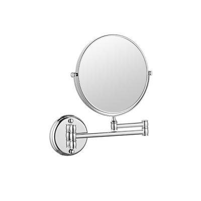 China Wall Mounted Mirror Makeup Mirror Skymoving Wall Mount Around Makeup Magnify Mirror for sale