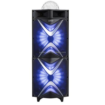 China 10inch Trolley Wireless Disco Speaker Big Ball Light Trolley BT Lighting Speaker for sale