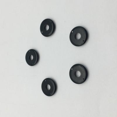 China China Factory Aluminum CNC Part Turn Knob Black Anodized Black Micro Nut With Tapped Holes High Precision for sale