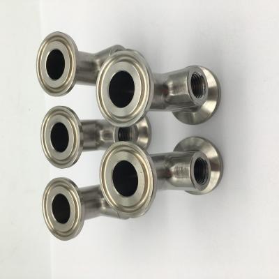 China High Precision 316Stainless Steel Parts Aluminum Turning And Milling Adapter Adjustment Part Factory Price CNC With 2B Thread CNC Machining Part for sale