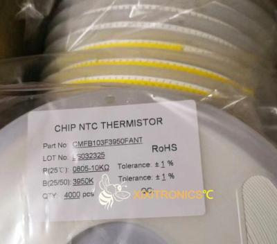 China Thermistoren 10K 3950K SMD 0805 Chip Style NTC für Drucker LCD TCXO zu verkaufen