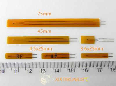 China Hoge Gevoeligheidsoppervlakte die Dunne Filmntc Thermistor 10K ontdekken mf5a-6 Reeksen Te koop