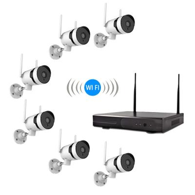 China 3mp 8ch Outdoor WiFi IP Cameras Video Surveillance System Home Wireless Security Camera System for sale