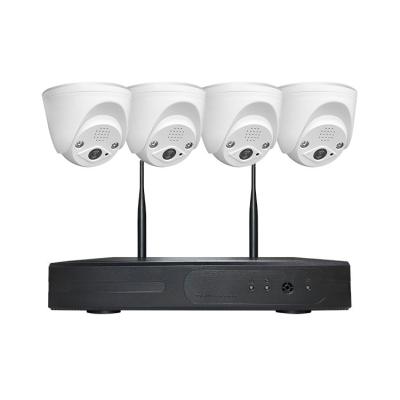 China 4CH HD 1296P 5MP Wifi Nvr Kits Home Indoor Cctv Wireless Camera System for sale