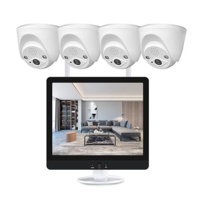 China 12.5 Inch Monitor Surveillance System 5MP Indoor Cctv Nvr Camera System for sale