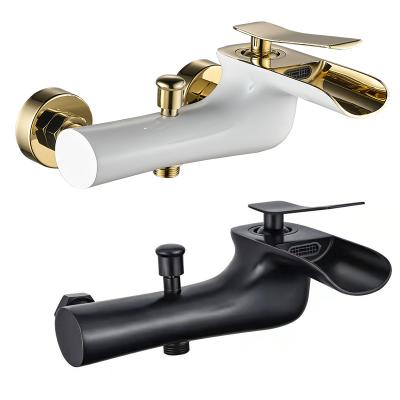 China Modern CBM Hidden Shower Faucet Bathtub Faucet Brass Hot And Cold Water Bathroom Faucet Manufacturer Wholesale for sale