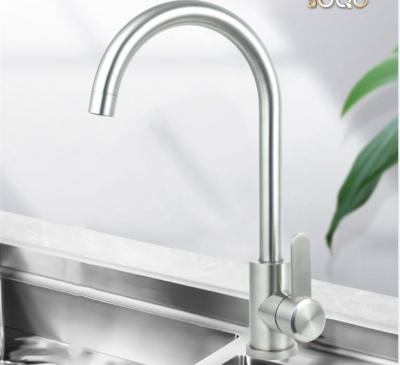 China Kitchen Thermostatic Spring Faucet Faucets Cold Ceramic Sensor Big Bend Traditional and Warm Style Outdoor Room 360 Degree Rotation for sale