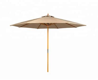 China 9' Modern Wood Frame Patio Umbrella for Outdoor for sale