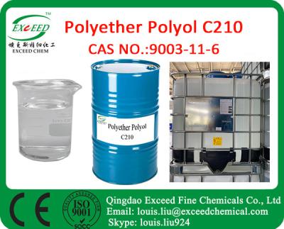 China Polyether Polyol C210 for Polyurethane Elastomers, Adhesives, Waterproof Coatings for sale