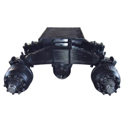 China 32T steel bogie suspension system of trailer parts or truck parts for sale