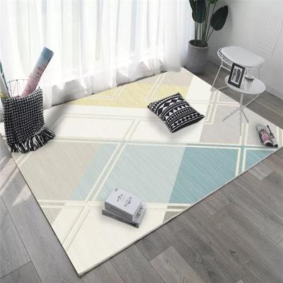 China Fashion Modern Design 3d Rugs Durable Water Absorption Rug Kids Rectangle Shape Floor Mat Multicolor for sale