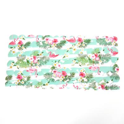 China 3D Design Bathroom Sucker Cover Washable Anti-Slip Mat 71*35cm for sale