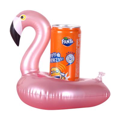 China Women Pool Inflatable Cup Holder Customize Printing Water Pool Float Toys Ring Party Cup Holder Swimming Pool Float for sale