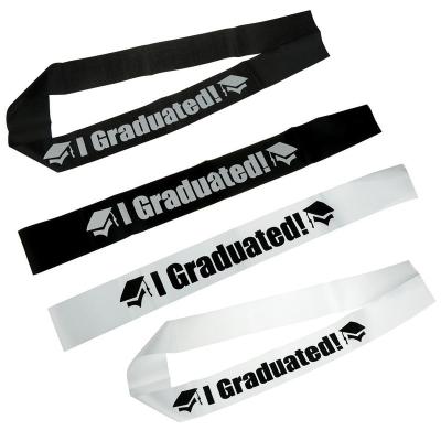 China /Tissue Paper 2020 I Graduated Sash Graduation Party Sash Supplies Photo Props Graduate Gift Back To School Party Congratulations for sale