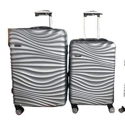 China TRAVELLING carry on trolley bags 3pcs luggage sets suitcase ABS mala para viagem mala de viagem for sale