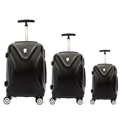 China ABS China Wenzhou factory 3pcs set abs travel Luggage for sale