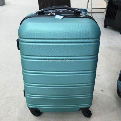 China ABS travel abs cabin size american brand luggage borderline luggage for sale