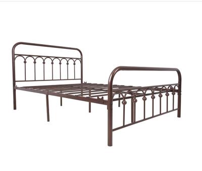 China Modern simple storage kids dormitory gold metal iron home beds for home for sale