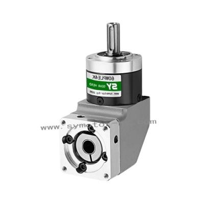 China 90 Degree 80WPLF Series Packing Machine Servo Motor Planetary Gearbox for sale