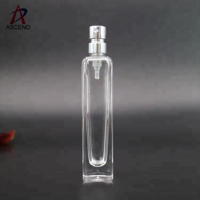 China Wholesale empty square personal care sample perfume bottle 15ml custom cologne bottle for sale