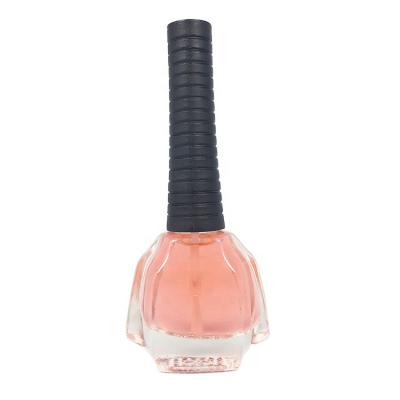 China High Quality Custom Cosmetic Organic Unique Clear Empty Nail Polish Bottle 8ml Nail Polish Glass Bottle With Cap for sale