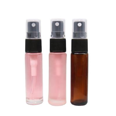 China Small 8ml 10ml Essential Oil Spray Bottle Face Mist Spray Bottle Perfume Cosmetic Empty Refillable Oil Container Massage Bottle for sale