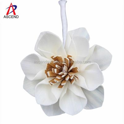 China Viable Ivory Artificial Paper Flower Diffuser Flower Aroma Paper Flower for sale