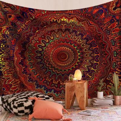 China Datura Modern Household Tapestry Wall Hanging Beach Towel Series Printed Beach Sitting Blanket for sale