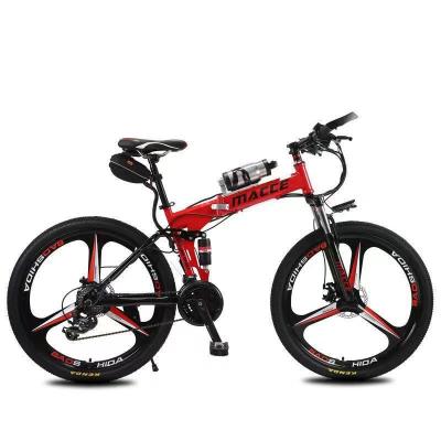 China Carbon Steel Car 26 Inch 36v 250w Frame Folding Electric Bike for sale