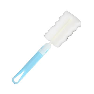 China Sustainable Sponge Handle Brush Cleaning Water Bottle Components Plastic Brush Customized for sale