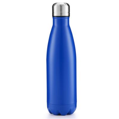 China PORTABLE hot sale matte color stainless steel cola water bottle 500ml glossy surface OEM for sale