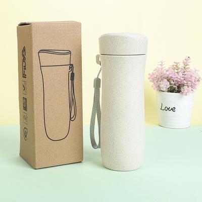 China Factory Direct Sales Sustainable Eco Friendly Straw Wheat Bottle Coffee Mug China Supplier for sale