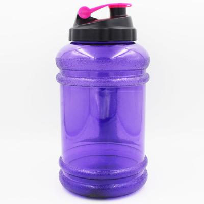 China Large Capacity Sustainable Custom Wide Mouth 2.2l Water Bottle Durable Petg Gallon Bottle for sale