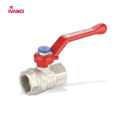 China General IVANCI IVC.100214 WRAS Brass Forged Ball Valve Approved With Lever Handle for sale