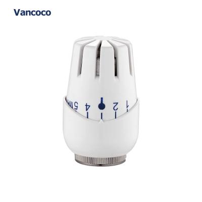 China General Vancoco YK312 Plastic White Thermostatic Radiator Valve Main Manufacturer for sale