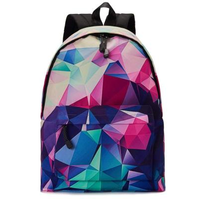 China Polyester Leisure Backpack For Teenage Boys Girls School Backpack Men Women Backpack for sale