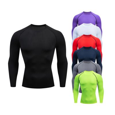 China Breathable Men Full Body Shaping Running T Shirt Gym Workout Sportswear Training T-Shirt for sale