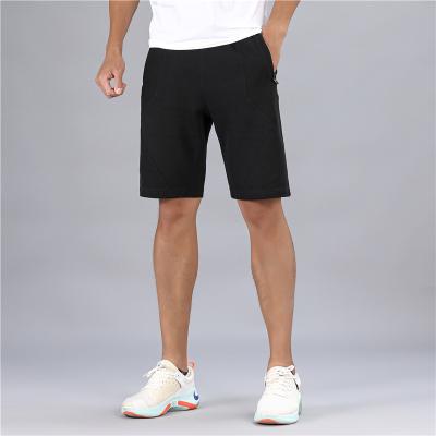 China Antibacterial Mens Sports Shorts Pants Running Gym Athletic Shorts With Zipper Pockets for sale