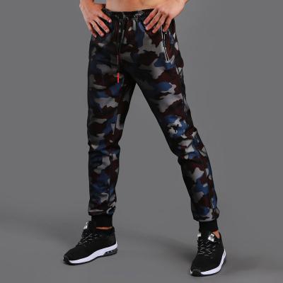 China Anti-Static Mens Camouflage Pants Army Waistband Sports Jogger Pants for sale